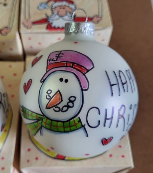 Picture of SNOWMAN ORNAMENT